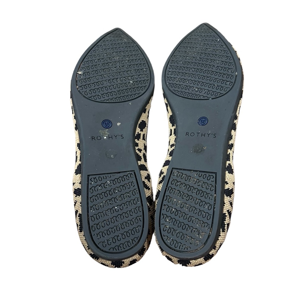 Rothy’s pointe leopard size 9 - Picture 2 of 4
